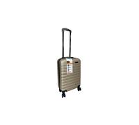(Gold, Small) Hampton&Stewart Hard Shell ABS Suitcase Luggage