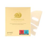 Gold & Snail Hydrogel Beauty Mask Pack, 5 Sheets, 30 g Each, Petitfee