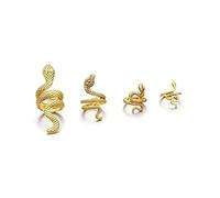 gold snake rings for women silver gothic rings snake open rings gold stackable rings adjustable snake punk rings gold snake rings, Copper, No gemstones
