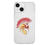 Gold Spartan Helmet Cell Phone Basic Cases TPU Soft Cover Shockproof Slim Phone Case Compatible with iPhone 13 Mini/13/13 Pro/13 Pro Max