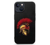 Gold Spartan Helmet Cell Phone Basic Cases TPU Soft Cover Shockproof Slim Phone Case Compatible with iPhone 13 Mini/13/13 Pro/13 Pro Max