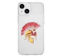 Gold Spartan Helmet Cell Phone Basic Cases TPU Soft Cover Shockproof Slim Phone Case Compatible with iPhone 13 Mini/13/13 Pro/13 Pro Max