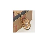 (Gold) Spins Hourglass Harry Potter Time Turner Necklace