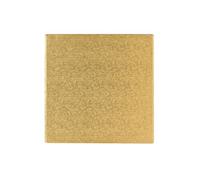 GOLD SQUARE Cake Drum (12" inch Square 12mm Depth)