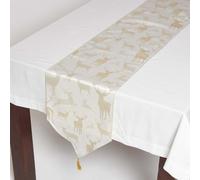 (Gold) Stag Christmas Table Runner