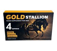 Gold Stallion Extra Strength Supplement for Men 4 Capsules (700mg each)