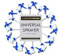 Gold Standard 32 oz Spray Bottle Trigger Replacement - Commercial Spray Nozzles - Trigger Sprayer Bottle Heads for Plastic Spray Bottles - Spray Triggers for Industrial Spray Bottles (12 Triggers)