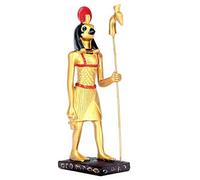 Gold Standing Horus Egyptian Figurine