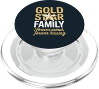 Gold Star Family Proud Military Mom Dad Siblings Missing PopSockets PopGrip for MagSafe