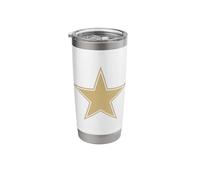 Gold Star ON A TEE Stainless Steel Insulated Tumbler