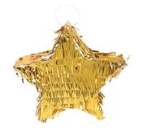 Gold Star Piñata Fashion Blindfolds Pinatas for Boys Girls for New Year, Birthday Party, Anniversary Hanging Decor
