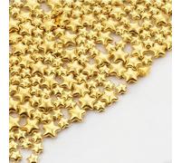 Gold Star Sprinkles for Cake Decoration, 100g/3.53oz, Mix Size, Edible Sugar Star Candy, Gold Stars Cake Decorating, Cupcake, Cookies Topper,Wedding Party, Birthday, Christmas Supplies