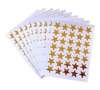 Gold Star Stickers - 1000 Self-Adhesive Metallic 15mm Star Stickers for Reward Chart & Classroom | Gold Stars for Children, Teachers, School Rewards