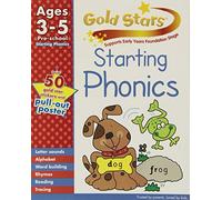 Gold Stars Starting Phonics Preschool Workbook