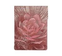 Gold Stripe Rose Printed Laptop Sleeve Bag 13-Inch - Leather Laptop Sleeve Case Shockproof Protective Computer Cover Bag