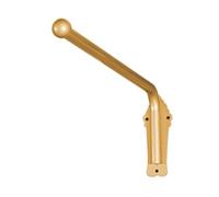 Gold Swing Arm Curtain Rod 90cm (35in) Window Display Stand for Side Panels & Front Door Curtains - Insulation & Style Solution for Home Decor