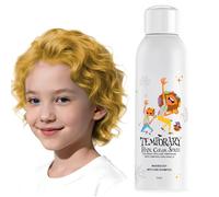 Gold Temporary Hair Color Spray for Women Men - Instant & Washable Silver Hair Dye for Teens - Quick Styling for Halloween, Cosplay, Costume Party, Christmas - 150ml