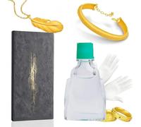 Gold Tester | 10k 14k 18k 22k 24k Purity Determiner Scratch Stone - Jewelry Purity Test Solutions | for Adults Men Women Families Friends