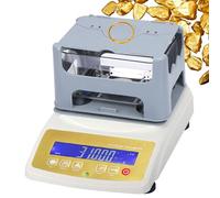 Gold Testing Kit, Digital Density Meter for Accurate Measurement of Gold, Silver, Platinum - 0.01g Precision Detection, 300g/600g/1200g Capacity