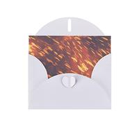 Gold Texture Printing Patterns Print Blank Greeting Cards, Love Buttons, Pearl Paper Envelopes Suitable For Various Occasions - Anniversary Cards, Thank You Cards, Holiday Cards, Wedding Cards