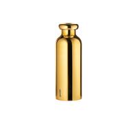 Guzzini Travel Thermal Bottle, Stainless Steel, Gold, 0