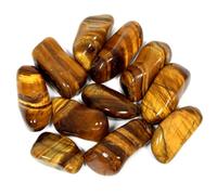 Gold Tigers Eye Polished Tumblestone Healing Crystals Crystal Only/Medium Crystal (approx 8g)