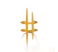 Gold,Titanium Steel Line Ring, Stainless Steel Gold-Plated Ring,Slimming Ring,Lose Weight Fat Burning Fashion Ring