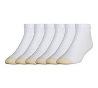 Gold Toe Men's Cotton Quarter Athletic Sock Six-Pack (13-15 / Shoe: 12-16, WHITE), White (6-pairs), 1 PACK 6 PAIRS - Shoes size 12-16
