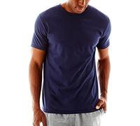 Gold Toe mensG61000Men's Crew Neck T-Shirt Short Sleeve T-Shirt - Blue - Medium