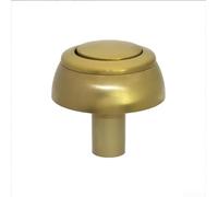 Gold Toilet Flush Button Dual Flush Push Button Replacement Compatible with For Siamp Storm 33A Chrome Finish Cistern Switch 48mm Diameter ABS Plastic Tank Lid(B)
