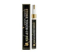Gold Tombstone Marker Pen, for Restoring Faded Grave Inscriptions, Waterproof Stone Touch-up Pen, Strong Coverage, Ideal for Gravestone Lettering and Memorial Inscriptions (1PC)