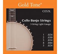 Gold Tone 5-string banjo cello light gauge strings