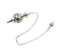 Gold Tone Copper Pendulum, Balancing Strengthening and Chakra Spiritual Jewelry, Unisex Divination Accessory, Dowsing Divination, Free Size, As described