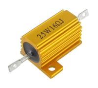 Gold Tone Fixed Resistors 5% 16 Ohm 25W Aluminum Housed Single Resistors Wirewound Resistor Specialised accessories