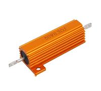Gold Tone Fixed Resistors 50W 0.3 Ohm Aluminum Housed Wirewound Single Resistors Power Resistor AMNzOgOdL