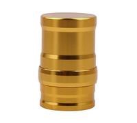 Gold-Tone Outdoor Wick Lamp with Compact Form for Hiking Trips | Aluminum Alloy Construction, Compact Carrying Form, Threaded Components for Camping and Hiking Equipment Kits