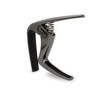 Gold Tone Swift Capo for Banjo, Ukulele, Mandolin, Tenor Guitar - Radiused or Flat (Black)