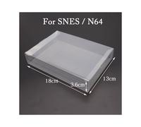 (Gold) Transparent Clear Cartridge Protective Case Cover For GB GBA GBC SNES N64 NES NGPC Switch Protector Box For PS5 For PS4