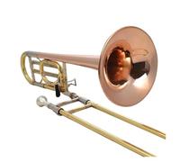 Gold Transposing Trombone Is Suitable For Professional Players To Practice Or Perform Lacquered Brass Trombone(4)