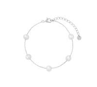 Gold Trip Pearl Satellite Bracelet - Silver