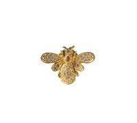Gold Trip Women's Vintage Bee Brooch in Gold Gold Trip Gold One Size