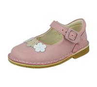 (Gold, UK 4 Infant) Girls Clarks Mary Jane Shoes Comet Play
