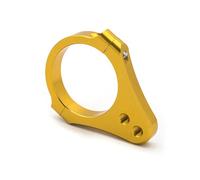 Gold Universal Motorcycle CNC Aluminium Steering Damper Fork Frame Mounting Clamp Bracket 27 28 29 30 31mm-60mm For DUCATI