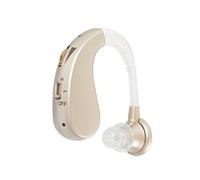 (Gold) USB Rechargeable Mini Digital Sound Amplifier Hearing Aid