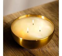 Gold Vanilla Scented Bowl Candle Marco Paul Gold One Size