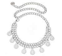 Gold Waist Chain for Women Stylish Floral Patchwork Waist Chain., average, Non-Precious Metal, no gemstones