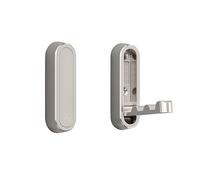 Gold Wall Mounted Coat Hooks - Invisible Foldable Towel Hooks Drill-Free Metal Key Hooks Space-Saving Single Hooks Coat Rack - 4 Pack for nizing Entryway Bathroom and Kitchen