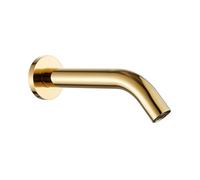 Gold Wall Mounted Touchless Sensor Faucet, Sensor Faucet for Kitchen and Bathroom, Smart Sensor Water Tap(Hot+Cold Water)