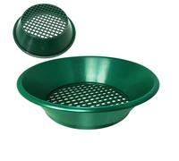 Gold Washing Pan | Gold Sifting Classifier Laundry Strainer Bowl | Metal Detecting Golds Sifter | Pans Mining Digger Ring Golds Pan Basin for Sand Gold Mining Manual Wash Goldd Panning