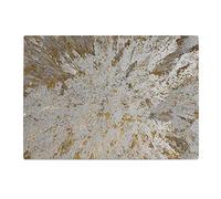 Gold White Brown Marble Kitchen Worktop Protector Saver Glass Chopping Board